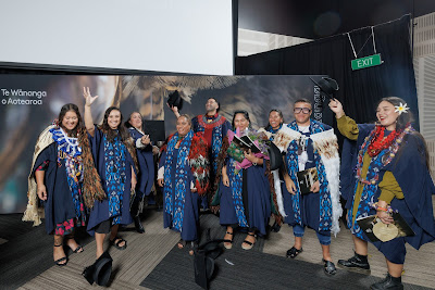 Photo from the TWoA Tainui 2024 Graduations (Ceremony 2 @ 2pm), held at the Claudelands Event Centre in Hamilton, Waikato, New Zealand on Tuesday, 23 April, 2024. Photo: Mike Walen / KeyImagery Photography. Copyright: © Te Wānanga o Aotearoa.