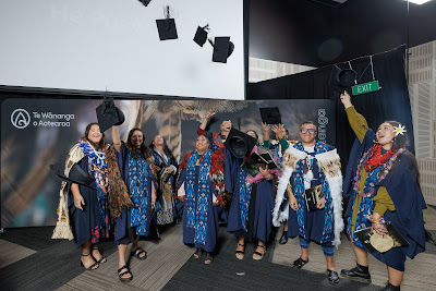 Photo from the TWoA Tainui 2024 Graduations (Ceremony 2 @ 2pm), held at the Claudelands Event Centre in Hamilton, Waikato, New Zealand on Tuesday, 23 April, 2024. Photo: Mike Walen / KeyImagery Photography. Copyright: © Te Wānanga o Aotearoa.