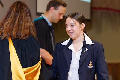 Photo from the Waikato Diocesan Junior Prize-giving 2022 event held at Waikato Diocesan School for Girls, Hamilton, New Zealand, on Tuesday, 13 December, 2022.  Photo: Mike Walen / KeyImagery Photography. Copyright © Waikato Diocesan School for Girls.
