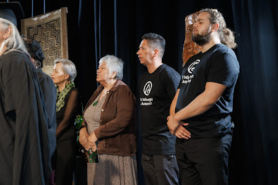 Photo from the TWoA Tainui 2024 Graduations (Ceremony 2 @ 2pm), held at the Claudelands Event Centre in Hamilton, Waikato, New Zealand on Tuesday, 23 April, 2024. Photo: Mike Walen / KeyImagery Photography. Copyright: © Te Wānanga o Aotearoa.