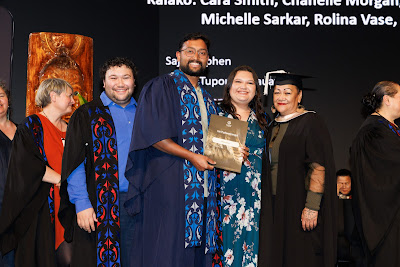 Photo from Ceremony 5 of the TWoA Tāmaki Makaurau 2025 Graduations (May 2025) held at the Mangere Arts Centre in Auckland, New Zealand on Tuesday, 27 May, 2025. Photo by Mike Walen / KeyImagery Photography. Copyright: © 2025 Te Wānanga o Aotearoa.