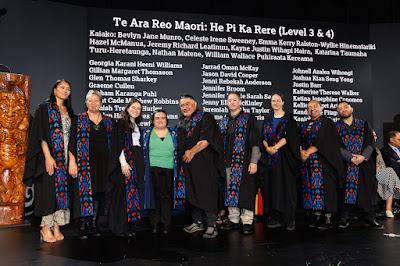 Photo from the TWoA Tāmaki Makaurau 2024 Graduations (Ceremony 3 @ 2pm), held at Church Unlimited, Glendene, Auckland, New Zealand on Tuesday, 25 June, 2024. Photo: Mike Walen / KeyImagery Photography. Copyright: © Te Wānanga o Aotearoa.