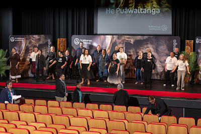 Photo from the TWoA Whirikoka 2024 Graduation (Gisborne), held at the War Memorial Theatre, Gisborne, East Coast, New Zealand on Wednesday, 16 April, 2025. Photo by Alick Saunders for KeyImagery Photography. Copyright: © 2025 Te Wānanga o Aotearoa.