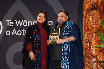 Photo from Ceremony 6 of the TWoA Tāmaki Makaurau 2025 Graduations (May 2025) held at the Mangere Arts Centre in Auckland, New Zealand on Wednesday, 28 May, 2025. Photo by Mike Walen / KeyImagery Photography. Copyright: © 2025 Te Wānanga o Aotearoa.