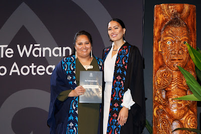 Photo from Ceremony 6 of the TWoA Tāmaki Makaurau 2025 Graduations (May 2025) held at the Mangere Arts Centre in Auckland, New Zealand on Wednesday, 28 May, 2025. Photo by Mike Walen / KeyImagery Photography. Copyright: © 2025 Te Wānanga o Aotearoa.