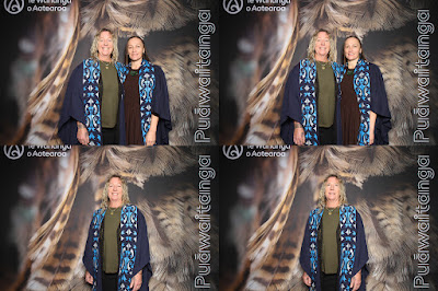 Booth photo from the TWoA Waiariki 2024 Graduations (Kawerau), held at Rautahi Marae, Kawerau, Bay of Plenty, New Zealand on Friday, 17 May, 2023. Photo: InstaBooth by KeyImagery Photography. Copyright: © Te Wānanga o Aotearoa.