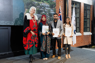 Photo from the HCC NZ Citizenship Ceremony 2 (Afternoon) held at The Atrium, Wintec/Te Pukenga, Hamilton, Waikato, New Zealand at 3:30pm on Monday, 17 June, 2024. Photo: Mike Walen / KeyImagery Photography. Copyright: © Hamilton City Council.