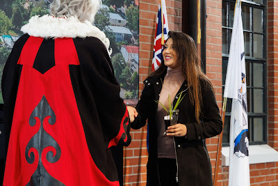Photo from the HCC NZ Citizenship Ceremony 2 (Afternoon) held at The Atrium, Wintec/Te Pukenga, Hamilton, Waikato, New Zealand at 3:30pm on Monday, 17 June, 2024. Photo: Mike Walen / KeyImagery Photography. Copyright: © Hamilton City Council.
