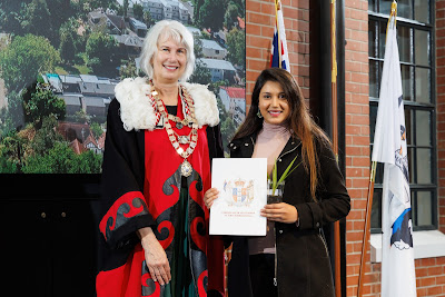 Photo from the HCC NZ Citizenship Ceremony 2 (Afternoon) held at The Atrium, Wintec/Te Pukenga, Hamilton, Waikato, New Zealand at 3:30pm on Monday, 17 June, 2024. Photo: Mike Walen / KeyImagery Photography. Copyright: © Hamilton City Council.