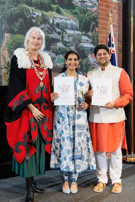 Photo from the HCC NZ Citizenship Ceremony 2 (Afternoon) held at The Atrium, Wintec/Te Pukenga, Hamilton, Waikato, New Zealand at 3:30pm on Monday, 17 June, 2024. Photo: Mike Walen / KeyImagery Photography. Copyright: © Hamilton City Council.