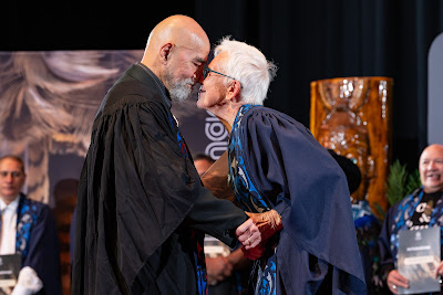 Photo from the TWoA Whirikoka 2024 Graduation (Gisborne), held at the War Memorial Theatre, Gisborne, East Coast, New Zealand on Wednesday, 16 April, 2025. Photo by Alick Saunders for KeyImagery Photography. Copyright: © 2025 Te Wānanga o Aotearoa.