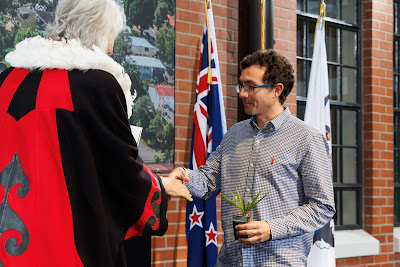 Photo from the HCC NZ Citizenship Ceremony 2 (Afternoon) held at The Atrium, Wintec/Te Pukenga, Hamilton, Waikato, New Zealand at 3:30pm on Monday, 17 June, 2024. Photo: Mike Walen / KeyImagery Photography. Copyright: © Hamilton City Council.