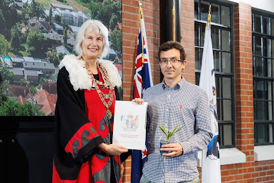 Photo from the HCC NZ Citizenship Ceremony 2 (Afternoon) held at The Atrium, Wintec/Te Pukenga, Hamilton, Waikato, New Zealand at 3:30pm on Monday, 17 June, 2024. Photo: Mike Walen / KeyImagery Photography. Copyright: © Hamilton City Council.