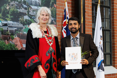 Photo from the HCC NZ Citizenship Ceremony 2 (Afternoon) held at The Atrium, Wintec/Te Pukenga, Hamilton, Waikato, New Zealand at 3:30pm on Monday, 17 June, 2024. Photo: Mike Walen / KeyImagery Photography. Copyright: © Hamilton City Council.