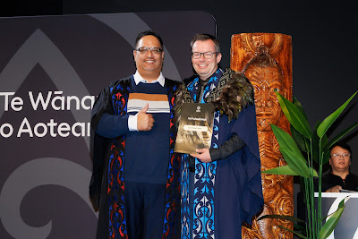 Photo from Ceremony 6 of the TWoA Tāmaki Makaurau 2025 Graduations (May 2025) held at the Mangere Arts Centre in Auckland, New Zealand on Wednesday, 28 May, 2025. Photo by Mike Walen / KeyImagery Photography. Copyright: © 2025 Te Wānanga o Aotearoa.