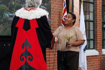 Photo from the HCC NZ Citizenship Ceremony (Afternoon) held in The Atrium, Wintec/Te Pukenga, Hamilton, Waikato, New Zealand at 3:30pm on Monday, 12 February, 2024. Photo: Mike Walen / KeyImagery Photography. Copyright: © Hamilton City Council.