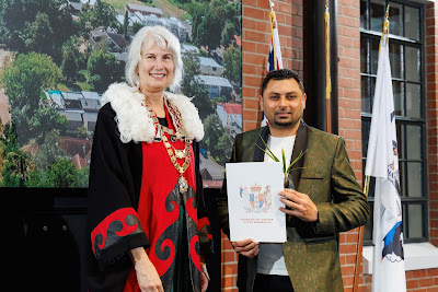 Photo from the HCC NZ Citizenship Ceremony 2 (Afternoon) held at The Atrium, Wintec/Te Pukenga, Hamilton, Waikato, New Zealand at 3:30pm on Monday, 17 June, 2024. Photo: Mike Walen / KeyImagery Photography. Copyright: © Hamilton City Council.