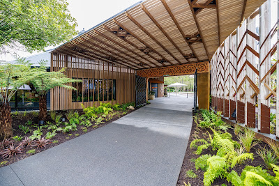 Photo from the HCC Hamilton Gardens Visitor Centre Opening & Blessing held at Hamilton Gardens in Hamilton, Waikato, New Zealand on Tuesday, 17 September, 2024. Photography by Mike Walen / KeyImagery Photography. Copyright: © 2024 Hamilton City Council.
