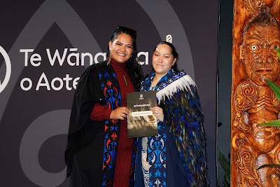 Photo from Ceremony 6 of the TWoA Tāmaki Makaurau 2025 Graduations (May 2025) held at the Mangere Arts Centre in Auckland, New Zealand on Wednesday, 28 May, 2025. Photo by Mike Walen / KeyImagery Photography. Copyright: © 2025 Te Wānanga o Aotearoa.