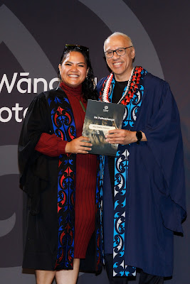 Photo from Ceremony 6 of the TWoA Tāmaki Makaurau 2025 Graduations (May 2025) held at the Mangere Arts Centre in Auckland, New Zealand on Wednesday, 28 May, 2025. Photo by Mike Walen / KeyImagery Photography. Copyright: © 2025 Te Wānanga o Aotearoa.