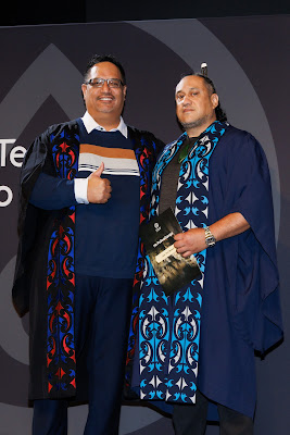 Photo from Ceremony 6 of the TWoA Tāmaki Makaurau 2025 Graduations (May 2025) held at the Mangere Arts Centre in Auckland, New Zealand on Wednesday, 28 May, 2025. Photo by Mike Walen / KeyImagery Photography. Copyright: © 2025 Te Wānanga o Aotearoa.
