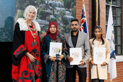 Photo from the HCC NZ Citizenship Ceremony 2 (Afternoon) held at The Atrium, Wintec/Te Pukenga, Hamilton, Waikato, New Zealand at 3:30pm on Monday, 17 June, 2024. Photo: Mike Walen / KeyImagery Photography. Copyright: © Hamilton City Council.
