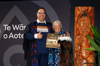 Photo from Ceremony 6 of the TWoA Tāmaki Makaurau 2025 Graduations (May 2025) held at the Mangere Arts Centre in Auckland, New Zealand on Wednesday, 28 May, 2025. Photo by Mike Walen / KeyImagery Photography. Copyright: © 2025 Te Wānanga o Aotearoa.