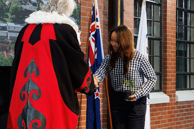 Photo from the HCC NZ Citizenship Ceremony 2 (Afternoon) held at The Atrium, Wintec/Te Pukenga, Hamilton, Waikato, New Zealand at 3:30pm on Monday, 17 June, 2024. Photo: Mike Walen / KeyImagery Photography. Copyright: © Hamilton City Council.