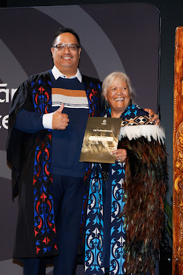 Photo from Ceremony 6 of the TWoA Tāmaki Makaurau 2025 Graduations (May 2025) held at the Mangere Arts Centre in Auckland, New Zealand on Wednesday, 28 May, 2025. Photo by Mike Walen / KeyImagery Photography. Copyright: © 2025 Te Wānanga o Aotearoa.