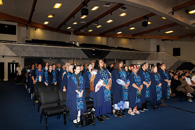 Photo from Ceremony 6 of the TWoA Tāmaki Makaurau 2025 Graduations (May 2025) held at the Mangere Arts Centre in Auckland, New Zealand on Wednesday, 28 May, 2025. Photo by Mike Walen / KeyImagery Photography. Copyright: © 2025 Te Wānanga o Aotearoa.