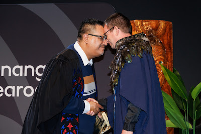 Photo from Ceremony 6 of the TWoA Tāmaki Makaurau 2025 Graduations (May 2025) held at the Mangere Arts Centre in Auckland, New Zealand on Wednesday, 28 May, 2025. Photo by Mike Walen / KeyImagery Photography. Copyright: © 2025 Te Wānanga o Aotearoa.