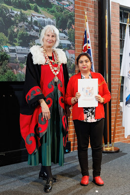 Photo from the HCC NZ Citizenship Ceremony 2 (Afternoon) held at The Atrium, Wintec/Te Pukenga, Hamilton, Waikato, New Zealand at 3:30pm on Monday, 17 June, 2024. Photo: Mike Walen / KeyImagery Photography. Copyright: © Hamilton City Council.