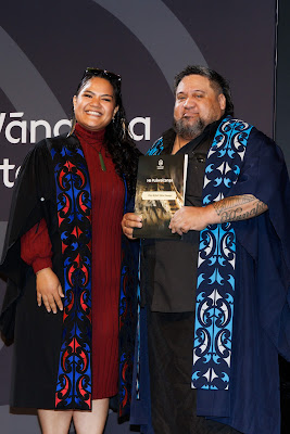 Photo from Ceremony 6 of the TWoA Tāmaki Makaurau 2025 Graduations (May 2025) held at the Mangere Arts Centre in Auckland, New Zealand on Wednesday, 28 May, 2025. Photo by Mike Walen / KeyImagery Photography. Copyright: © 2025 Te Wānanga o Aotearoa.