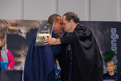 Photo from the TWoA Te Tai Tokerau (Kaikohe) 2025 Graduation held at the War Memorial Hall in Kaikohe, Northland, New Zealand on Tuesday, 15 April, 2025. Photo by Mike Walen / KeyImagery Photography. Copyright: © 2025 Te Wānanga o Aotearoa.