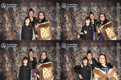 Booth photo from the TWoA Waiariki 2023 Graduations (Waiwhero), held at Te Puia, Rotorua, Bay of Plenty, New Zealand on Friday, 12 May, 2023. Photo: Instabooth by KeyImagery. Copyright: © Te Wānanga o Aotearoa.