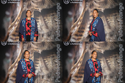 Booth photo from the TWoA Waiariki 2024 Graduations (Kawerau), held at Rautahi Marae, Kawerau, Bay of Plenty, New Zealand on Friday, 17 May, 2023. Photo: InstaBooth by KeyImagery Photography. Copyright: © Te Wānanga o Aotearoa.