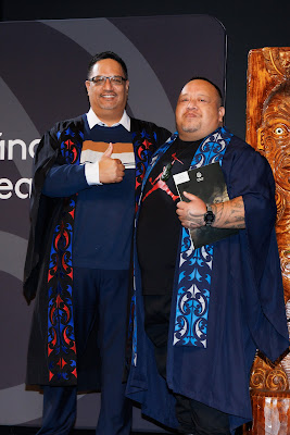 Photo from Ceremony 6 of the TWoA Tāmaki Makaurau 2025 Graduations (May 2025) held at the Mangere Arts Centre in Auckland, New Zealand on Wednesday, 28 May, 2025. Photo by Mike Walen / KeyImagery Photography. Copyright: © 2025 Te Wānanga o Aotearoa.
