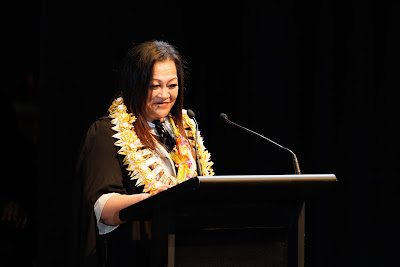 Photo from the TWoA Tāmaki Makaurau 2023 Graduations (Ceremony 2 @ 3pm), held at the Due Drop Events Centre, Manukau, Auckland, New Zealand on Wednesday, 7 June, 2023. Photo: Mike Walen / KeyImagery Photography. Copyright: © Te Wānanga o Aotearoa.