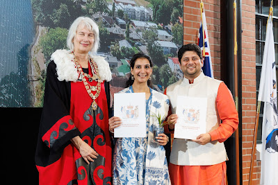 Photo from the HCC NZ Citizenship Ceremony 2 (Afternoon) held at The Atrium, Wintec/Te Pukenga, Hamilton, Waikato, New Zealand at 3:30pm on Monday, 17 June, 2024. Photo: Mike Walen / KeyImagery Photography. Copyright: © Hamilton City Council.