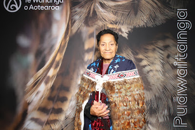 Booth photo from the TWoA Waiariki 2024 Graduations (Kawerau), held at Rautahi Marae, Kawerau, Bay of Plenty, New Zealand on Friday, 17 May, 2023. Photo: InstaBooth by KeyImagery Photography. Copyright: © Te Wānanga o Aotearoa.