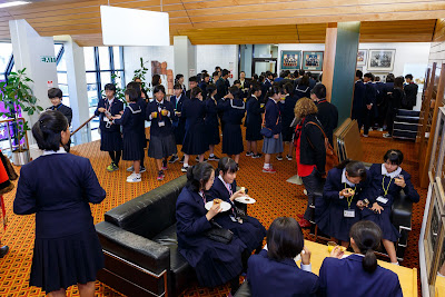 Photo from the Saitama Schools' Visit to Hamilton City Council, Hamilton, New Zealand. Taken: Tuesday, 7 August 2018. Photography: Mike Walen / KeyImagery Photography. Copyright: © Hamilton City Council