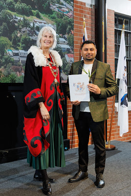 Photo from the HCC NZ Citizenship Ceremony 2 (Afternoon) held at The Atrium, Wintec/Te Pukenga, Hamilton, Waikato, New Zealand at 3:30pm on Monday, 17 June, 2024. Photo: Mike Walen / KeyImagery Photography. Copyright: © Hamilton City Council.