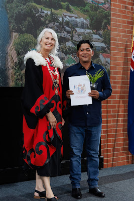 Photo from the HCC NZ Citizenship Ceremony (Afternoon) held in The Atrium, Wintec/Te Pukenga, Hamilton, Waikato, New Zealand at 3:30pm on Monday, 12 February, 2024. Photo: Mike Walen / KeyImagery Photography. Copyright: © Hamilton City Council.