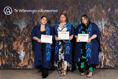 Photo from the TWoA Tāmaki Makaurau 2023 November Graduations (Ceremony 1 @ 1pm), held at the Due Drop Events Centre, Manukau, Auckland, New Zealand on Tuesday, 28 November, 2023. Photo: Mike Walen / KeyImagery Photography. Copyright: © Te Wānanga o Aotearoa.