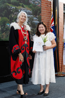 Photo from the HCC NZ Citizenship Ceremony (Afternoon) held in The Atrium, Wintec/Te Pukenga, Hamilton, Waikato, New Zealand at 3:30pm on Monday, 12 February, 2024. Photo: Mike Walen / KeyImagery Photography. Copyright: © Hamilton City Council.