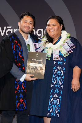 Photo from Ceremony 6 of the TWoA Tāmaki Makaurau 2025 Graduations (May 2025) held at the Mangere Arts Centre in Auckland, New Zealand on Wednesday, 28 May, 2025. Photo by Mike Walen / KeyImagery Photography. Copyright: © 2025 Te Wānanga o Aotearoa.