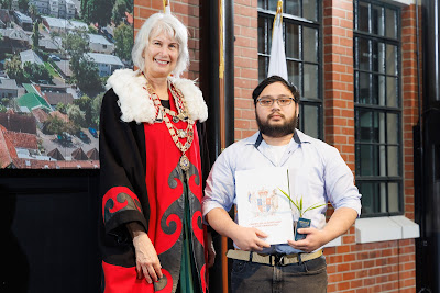 Photo from the HCC NZ Citizenship Ceremony 2 (Afternoon) held at The Atrium, Wintec/Te Pukenga, Hamilton, Waikato, New Zealand at 3:30pm on Monday, 17 June, 2024. Photo: Mike Walen / KeyImagery Photography. Copyright: © Hamilton City Council.