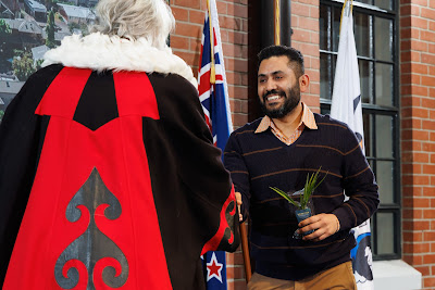 Photo from the HCC NZ Citizenship Ceremony 2 (Afternoon) held at The Atrium, Wintec/Te Pukenga, Hamilton, Waikato, New Zealand at 3:30pm on Monday, 17 June, 2024. Photo: Mike Walen / KeyImagery Photography. Copyright: © Hamilton City Council.