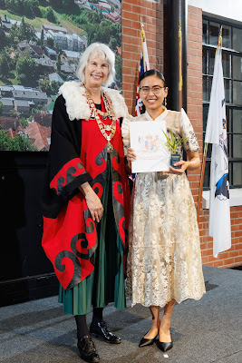 Photo from the HCC NZ Citizenship Ceremony 2 (Afternoon) held at The Atrium, Wintec/Te Pukenga, Hamilton, Waikato, New Zealand at 3:30pm on Monday, 17 June, 2024. Photo: Mike Walen / KeyImagery Photography. Copyright: © Hamilton City Council.