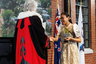 Photo from the HCC NZ Citizenship Ceremony 2 (Afternoon) held at The Atrium, Wintec/Te Pukenga, Hamilton, Waikato, New Zealand at 3:30pm on Monday, 17 June, 2024. Photo: Mike Walen / KeyImagery Photography. Copyright: © Hamilton City Council.